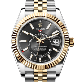 Meilleures répliques de montres UK Rolex Sky-Dweller Oystersteel et or jaune M336933-0004