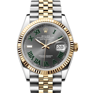 Prix des répliques de montres suisses Rolex Datejust 36 Oystersteel et or jaune M126233-0035