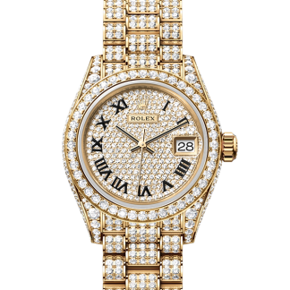 acheter designer Rolex Lady-Datejust or jaune et diamants M279458RBR-0001