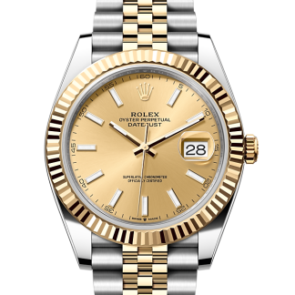 acheter luxe Rolex Datejust 41 Oystersteel et or jaune M126333-0010