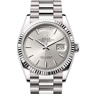 acheter luxe Rolex Day-Date 36 or blanc M128239-0005