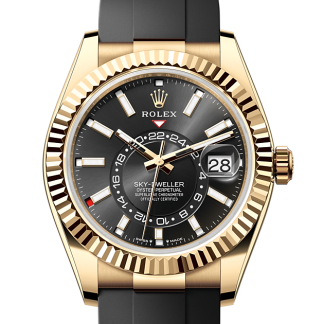 créateur de mode Rolex Sky-Dweller or jaune M336238-0002