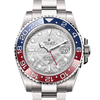 faux poignet Rolex GMT-Master II or blanc M126719BLRO-0002