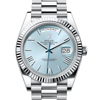 luxe bon marché Rolex Day-Date 40 platine M228236-0012