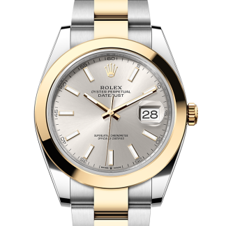 réplique de luxe Rolex Datejust 41 Oystersteel et or jaune M126303-0001