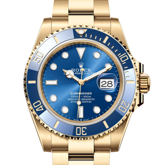 réplique de styliste Rolex Submariner Date or jaune M126618LB-0002