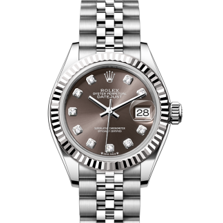 vente de montres de luxe Rolex Lady-Datejust Oystersteel et or blanc M279174-0015